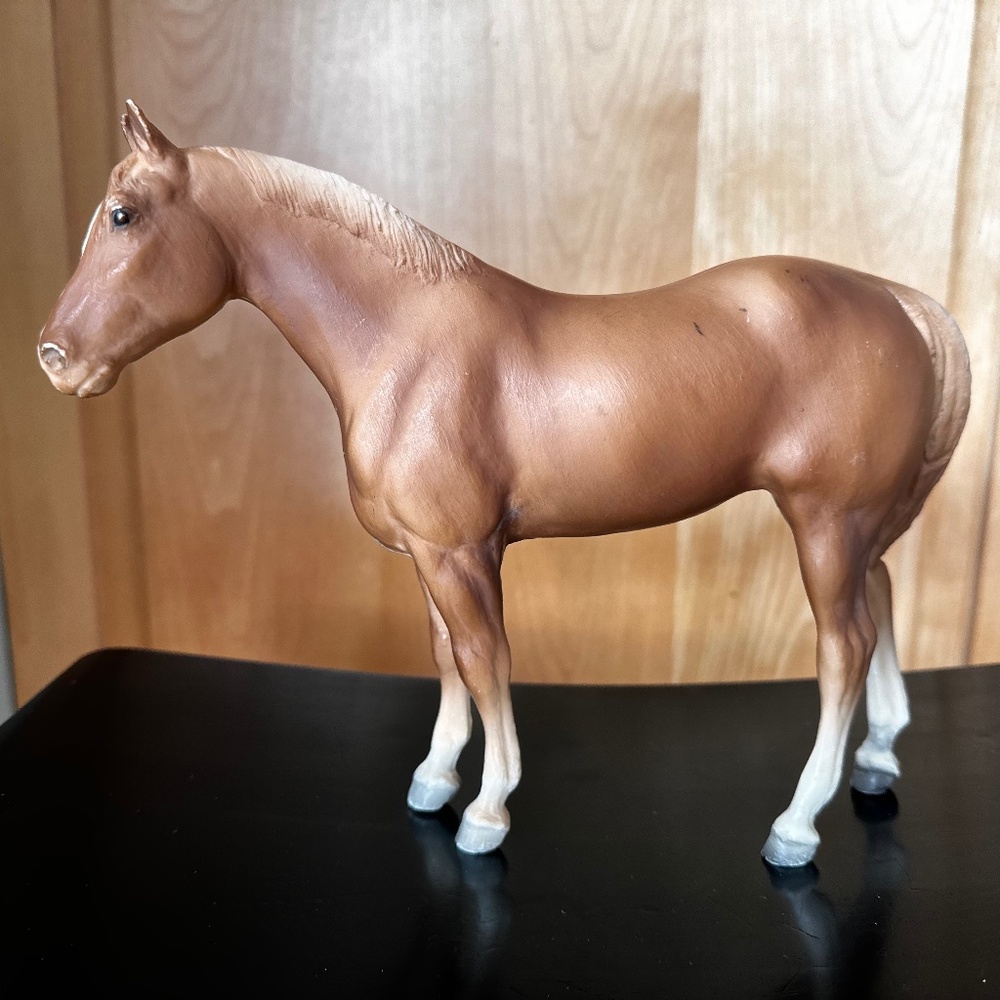 Vintage Breyer Traditional Palomino Variation Quarter Horse Yearling #102(B)